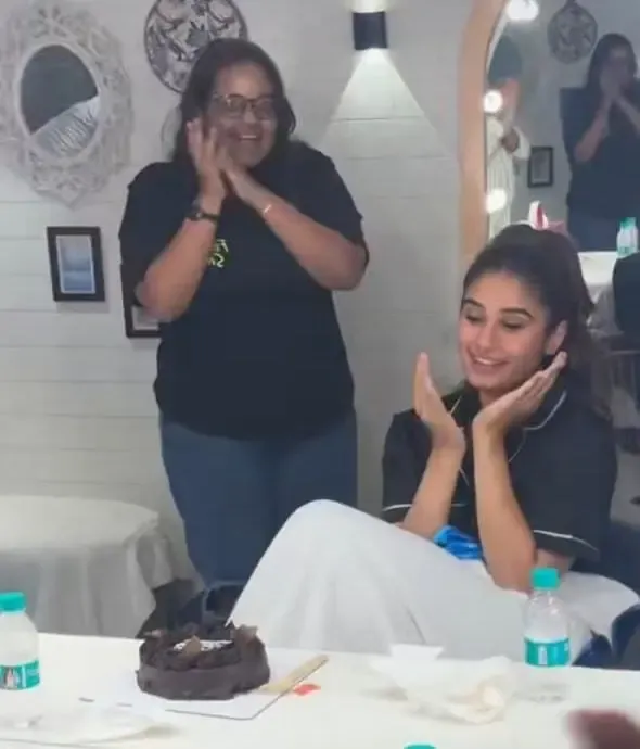 Rasha Thadani Kicks Off 21st Birthday with a Heartwarming Surprise