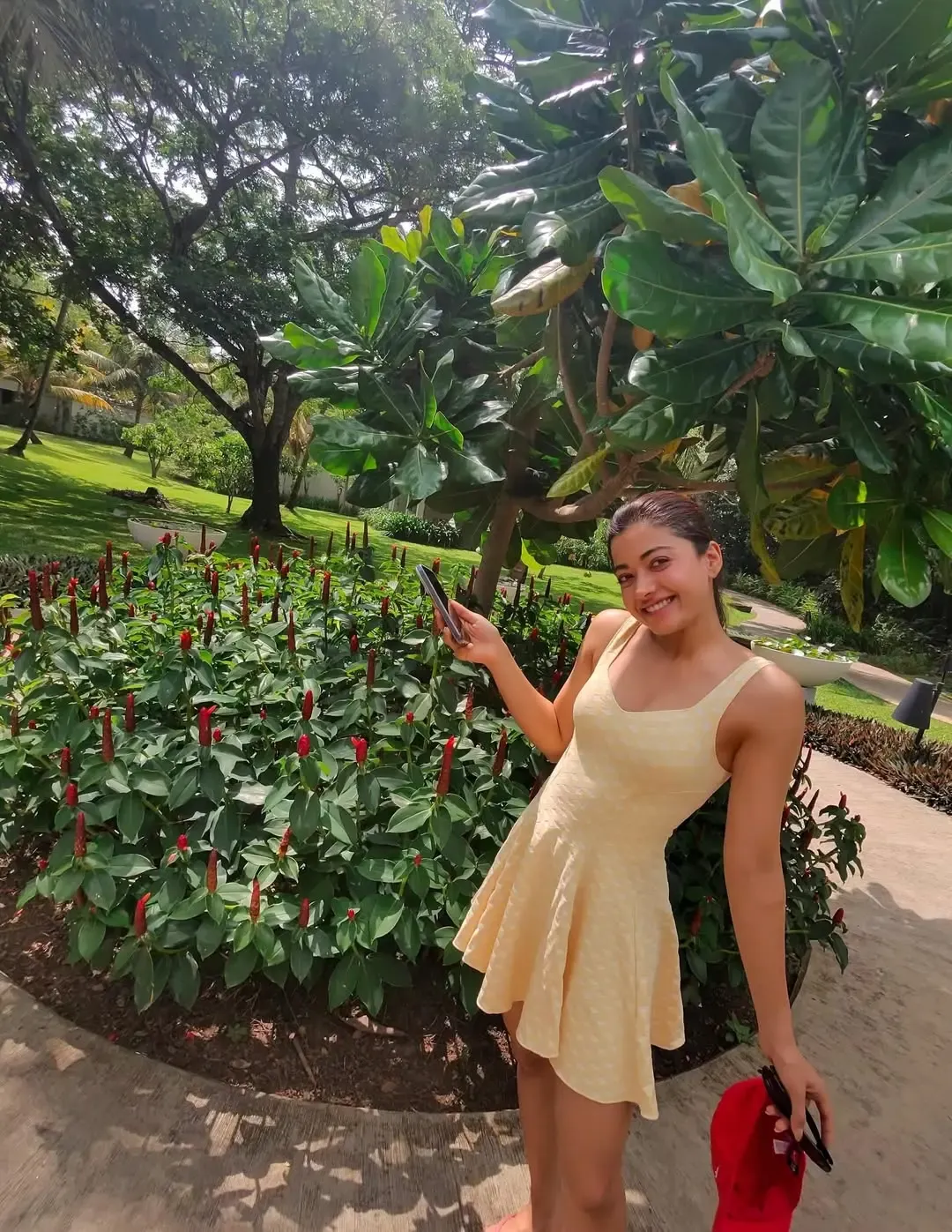 Did Rashmika Mandanna Enjoy a Short Girl's Trip to Sri Lanka?