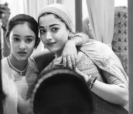Rashmika Mandanna Celebrates Sibling Day with Shiman & Anand