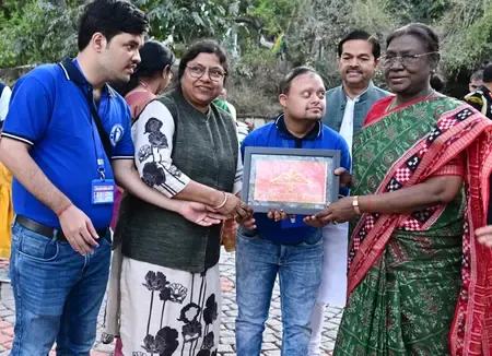 राष्ट्रपति भवन में ‘पर्पल फेस्ट’ का आयोजन, 8000 से अधिक दिव्यांगजनों ने किया अमृत उद्यान का दौरा