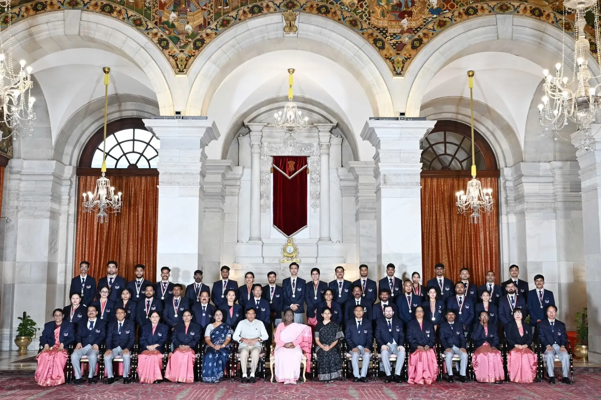 क्या राष्ट्रपति द्रौपदी मुर्मु ने वर्ष 2022-23 के लिए एनएसएस पुरस्कार वितरित किए?