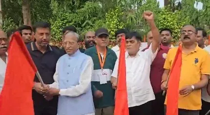राष्ट्रीय खेल दिवस पर पटना के दीघा में 'फिट इंडिया' दौड़, पूर्व राज्यपाल गंगा प्रसाद और मंत्री रामकृपाल यादव ने की शिरकत