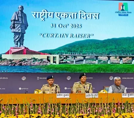 What Grand Celebrations Are Planned for Rashtriya Ekta Diwas on October 31 in Gujarat?