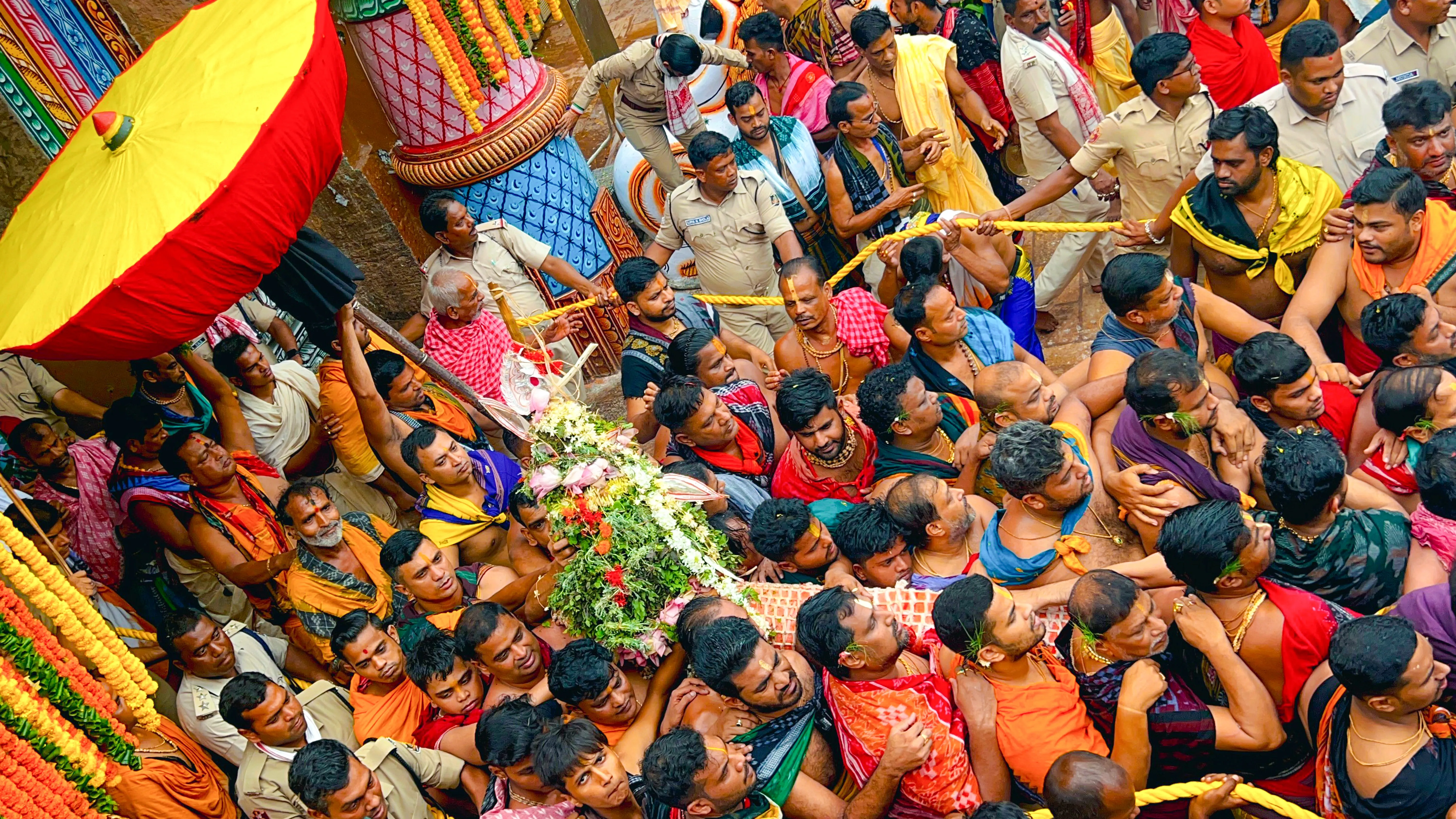 How is Rath Yatra Celebrated with Devotion in Odisha's Angul?