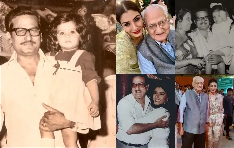 Raveena Tandon Honors Late Father with Nostalgic Photos on His 90th Birthday