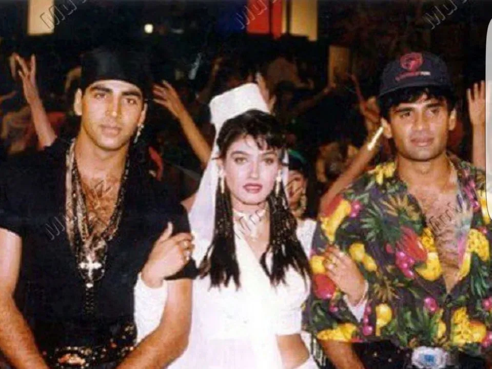 Raveena Tandon revisits 'Mohra' with Akshay & Suniel ahead of 'Welcome to the Jungle'