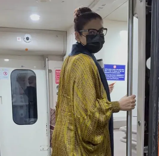 Raveena Tandon rides Vande Bharat Express, praises Make in India push