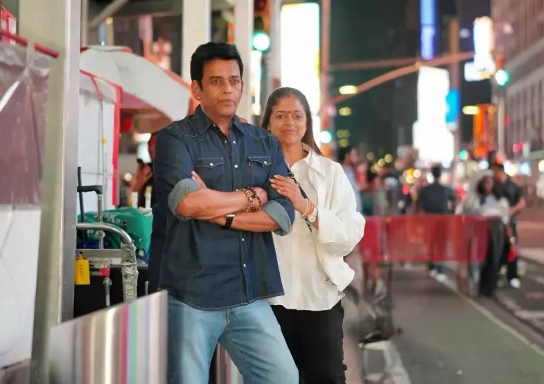 Ravi Kishan wishes wife Priti on birthday: 'Sukh-dukh ki saathi'