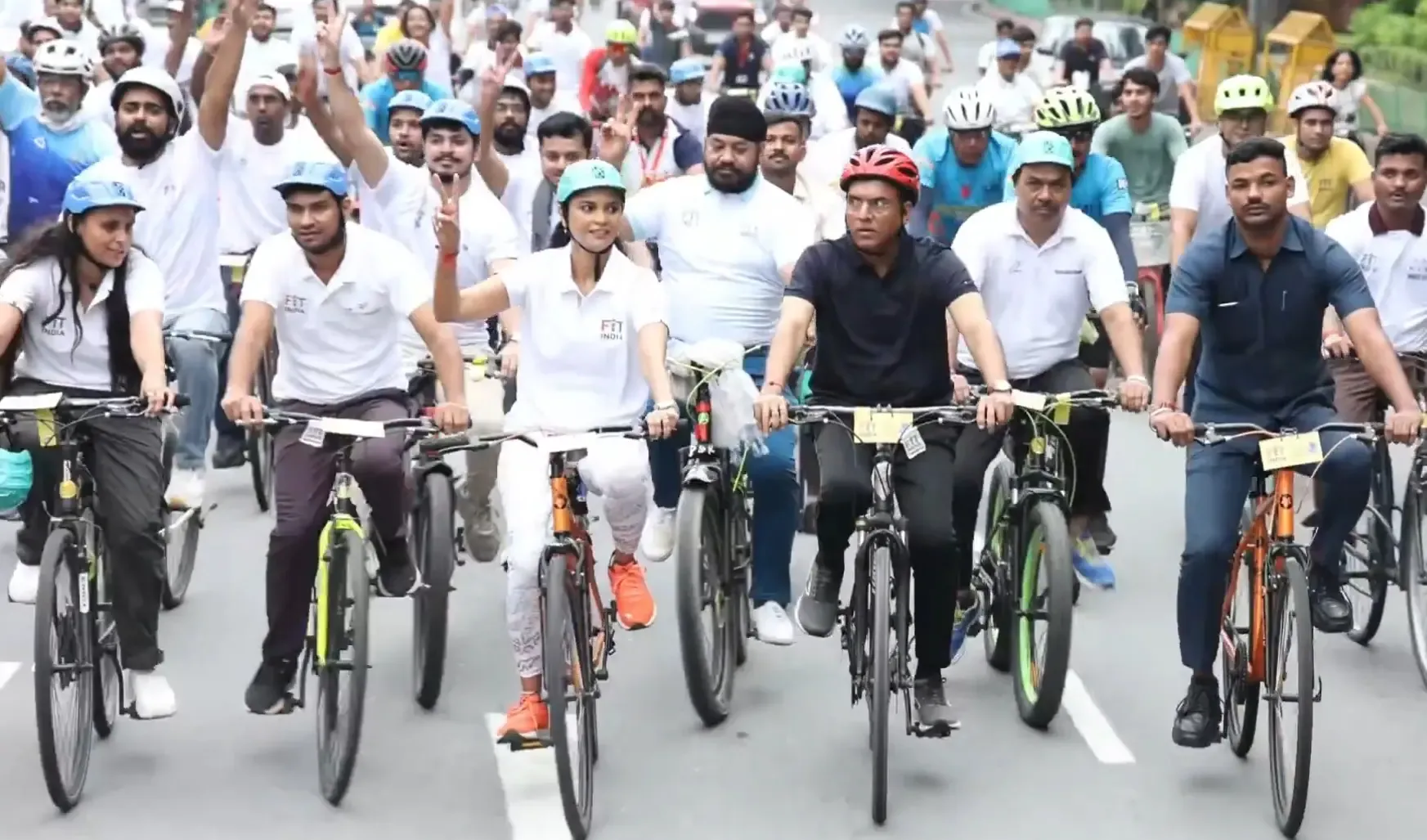 क्या रविवार को 'फिट इंडिया संडे ऑन साइकिल' की वर्षगांठ मनाई जाएगी?