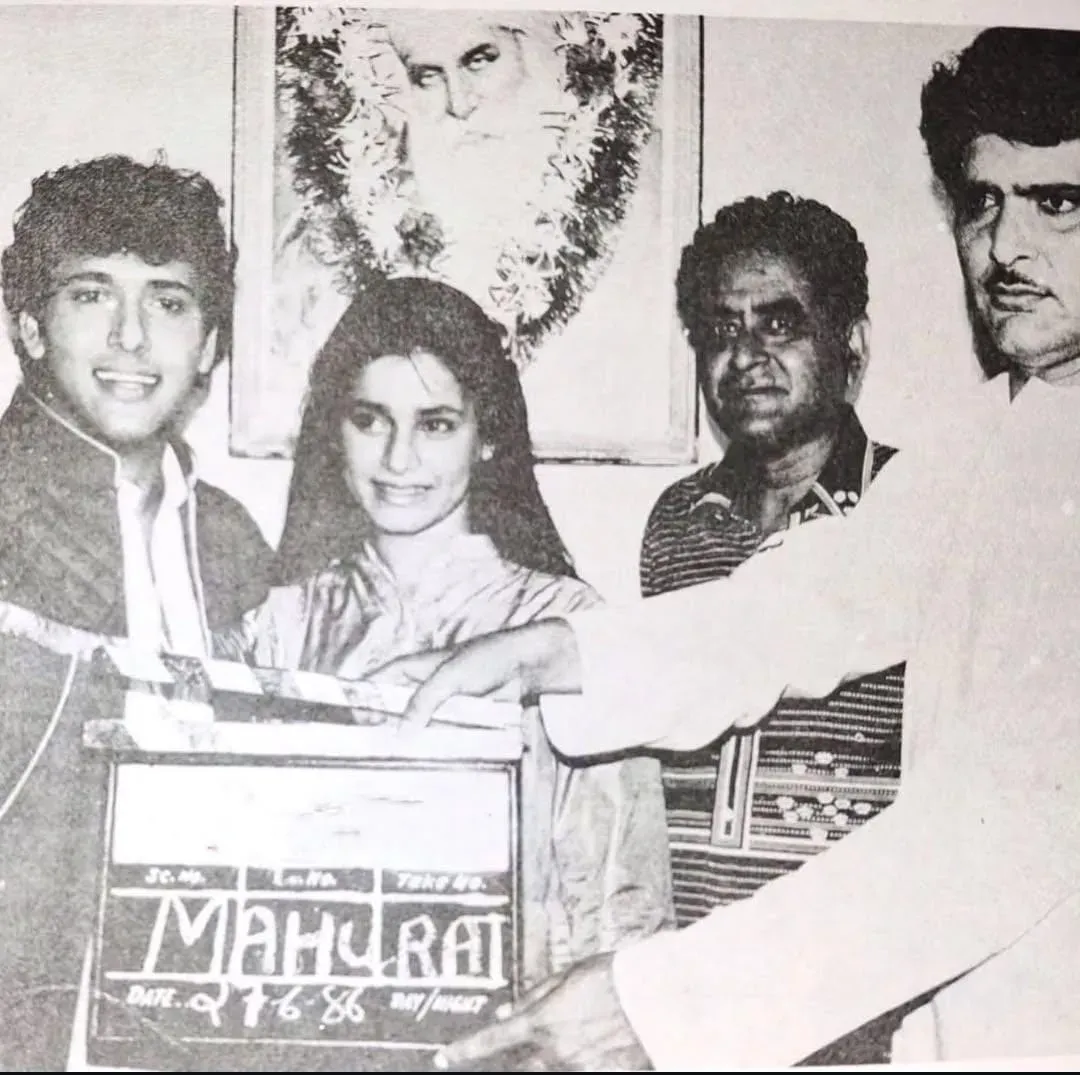 Raza Murad shares rare 1989 'Farz Ki Jung' muhurat pic of Govinda, Neelam
