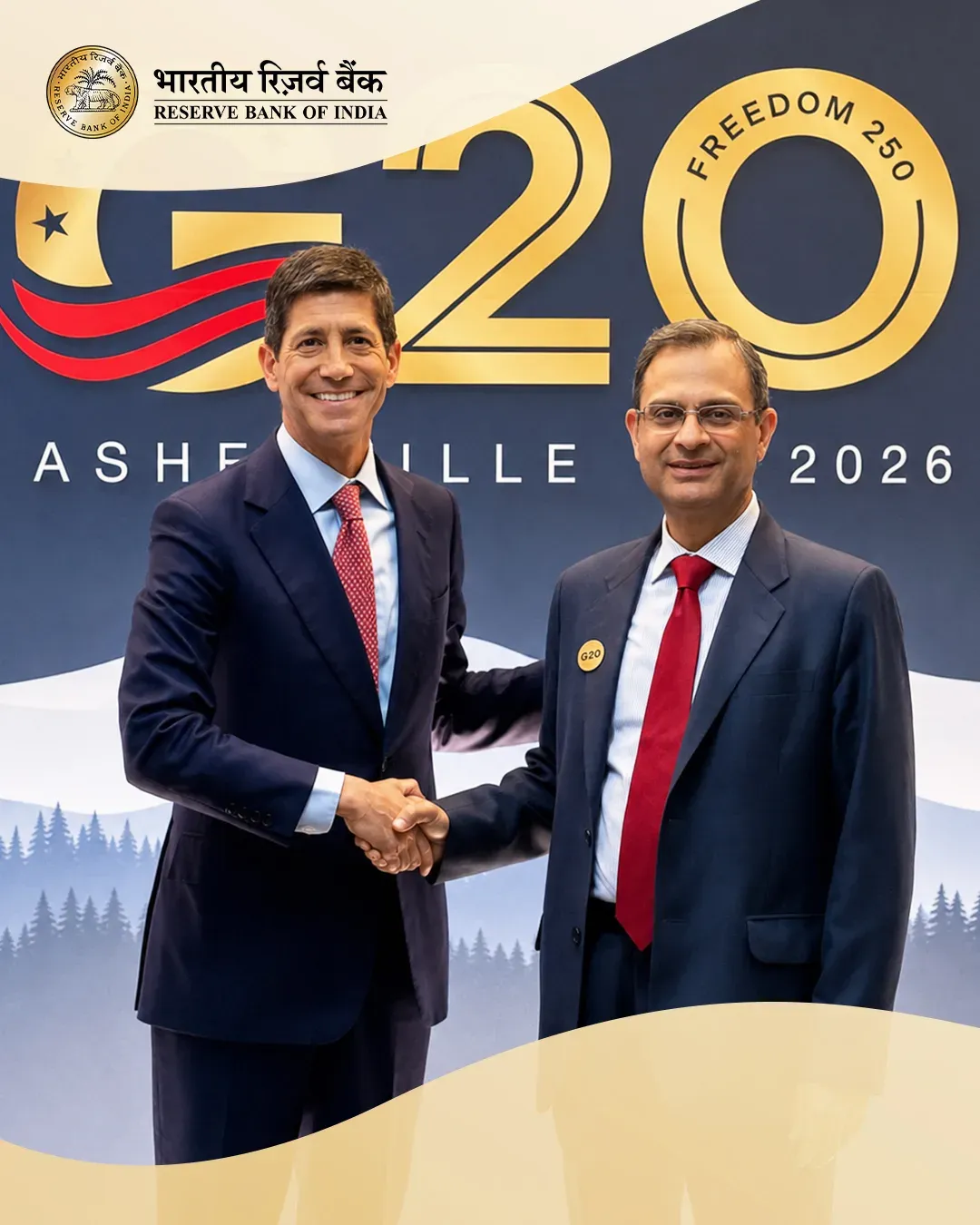 RBI Governor Sanjay Malhotra meets Fed chief Kevin Warsh at G20 Asheville