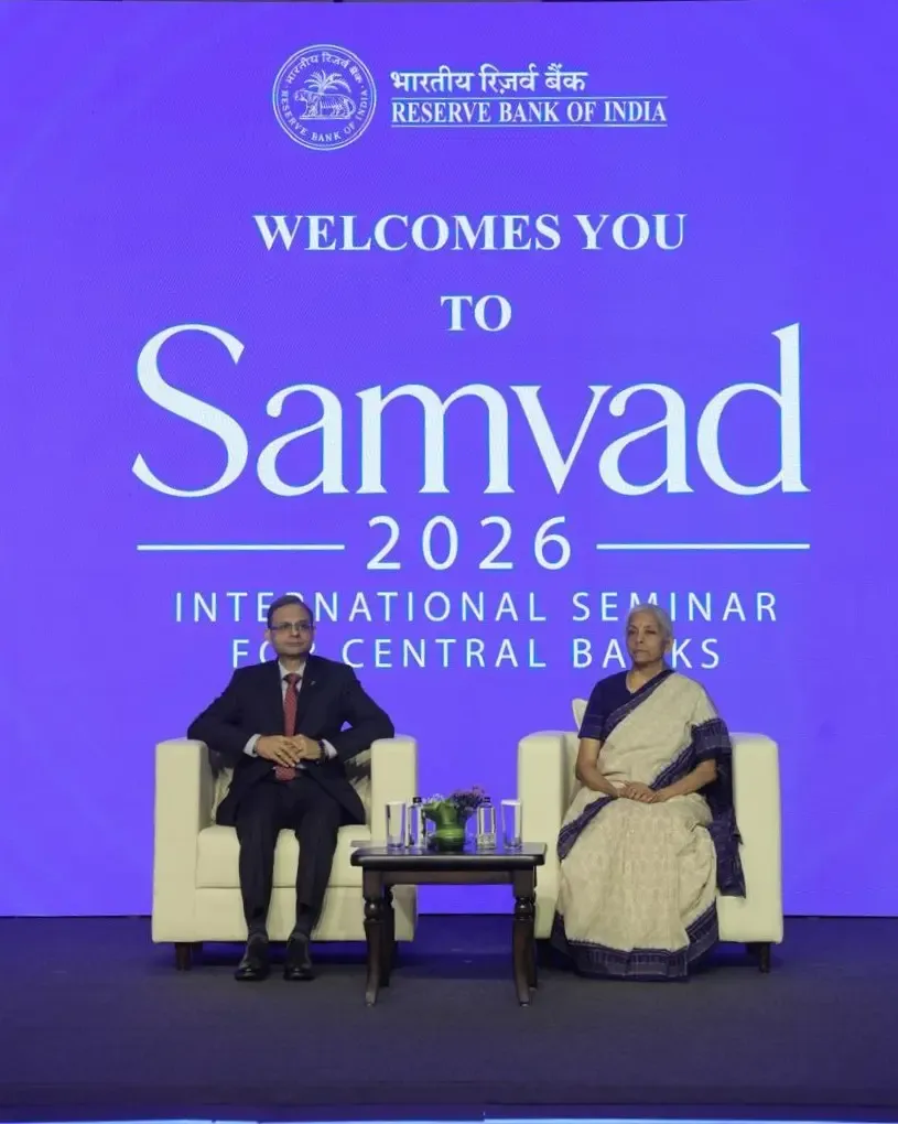 RBI Samvad 2026: Malhotra, Sitharaman open global central bank seminar in New Delhi