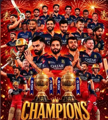 आरसीबी की IPL 2026 जीत पर बॉलीवुड-साउथ सितारों की बधाइयों की बाढ़, अनुष्का-विराट का डांस वायरल