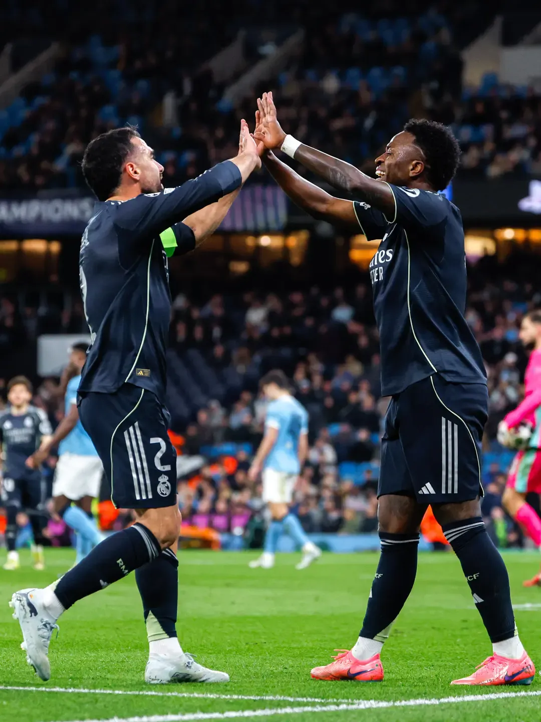 रियल मैड्रिड ने मैनचेस्टर सिटी को बाहर किया, आर्सेनल और पीएसजी क्वार्टर फाइनल में पहुंचे