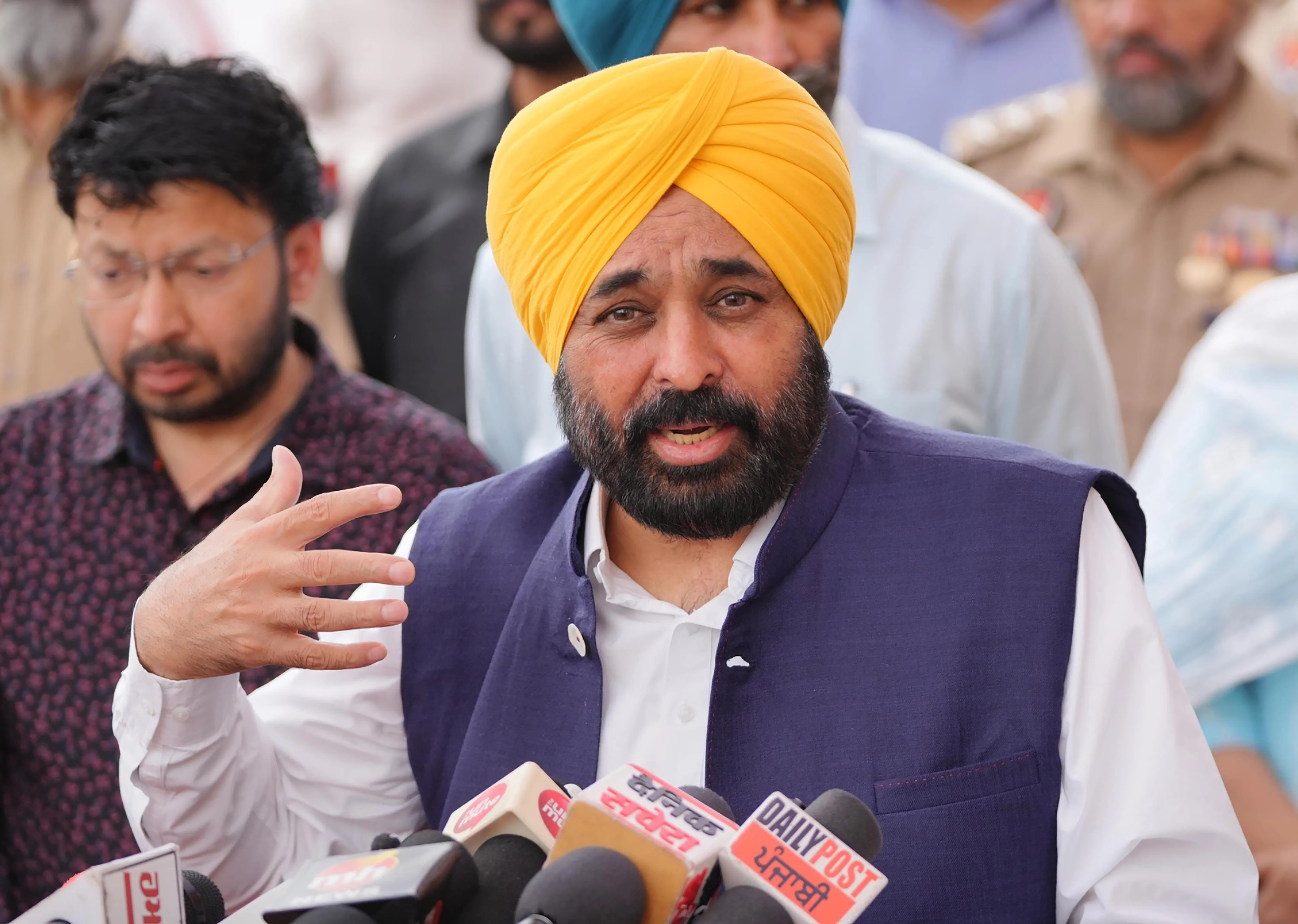 Should People Avoid Rushing to Missile or Drone Attack Sites, as Warned by Punjab CM?