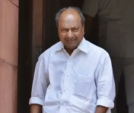 A.K. Antony Predicts Inevitable Regime Change in Kerala