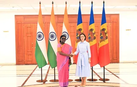 Murmu in Moldova: India ties rooted in freedom and dignity, says President Sandu