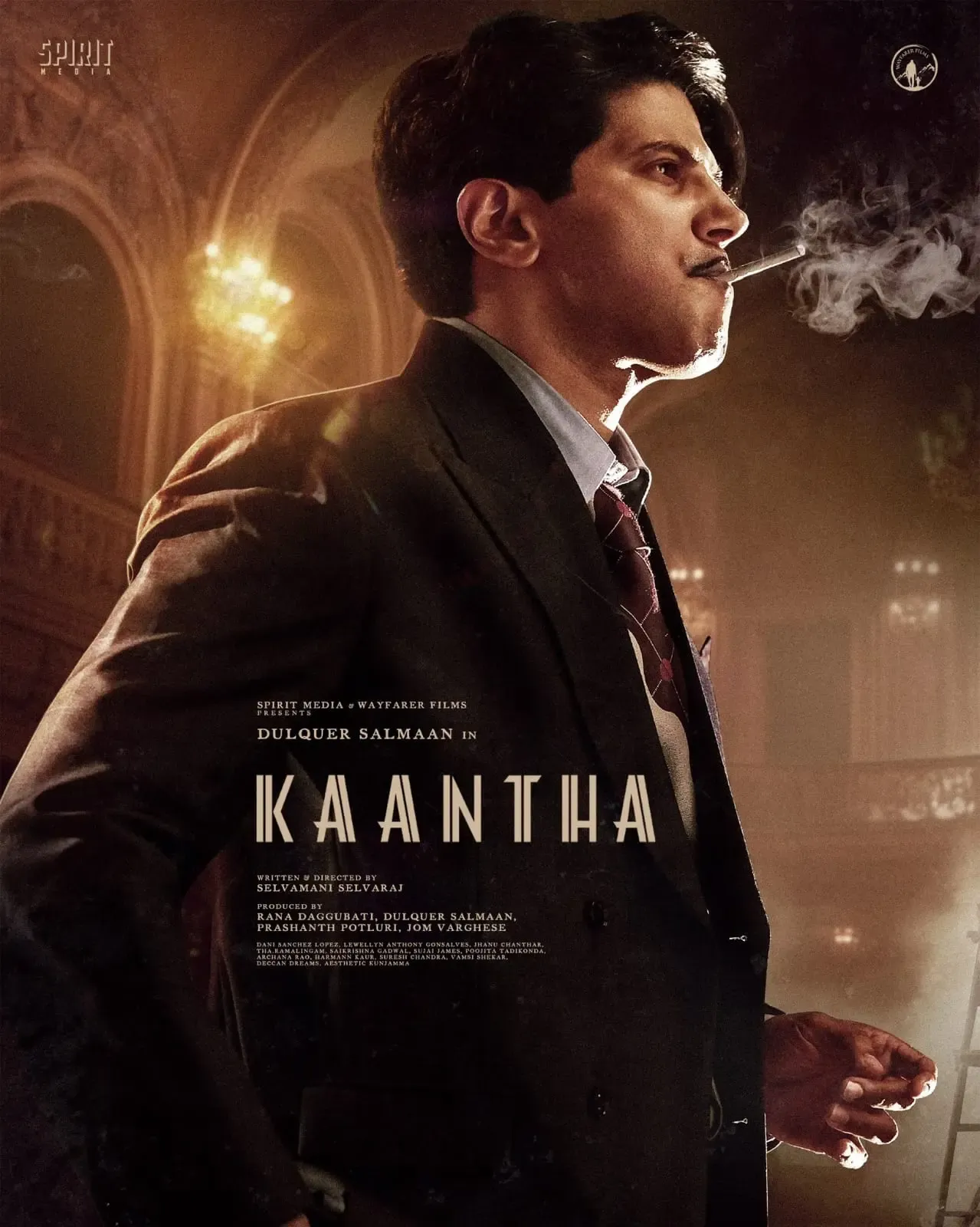 Why is the release of Dulquer Salmaan's highly anticipated period drama 'Kaantha' delayed?