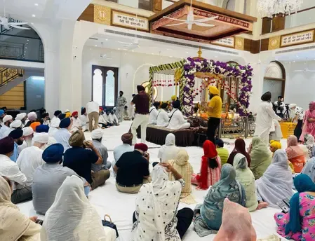 मोतीबाग गुरुद्वारा का जीर्णोद्धार पूरा, अरदास के बाद संगत को सौंपा गया