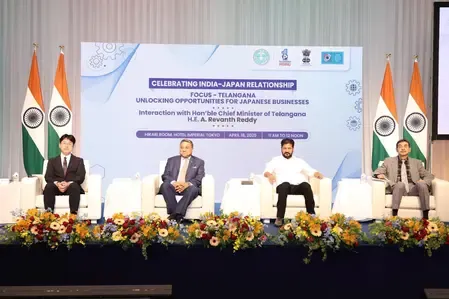 Revanth Reddy Promotes Telangana at Tokyo Investment Roadshow