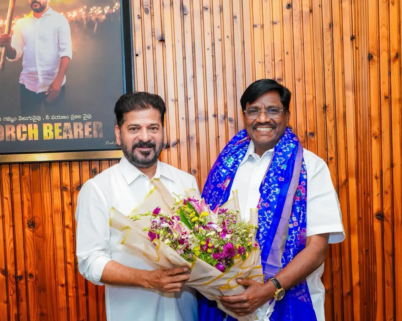 Revanth Reddy Meets TN Minister Viswanathan in Courtesy Call