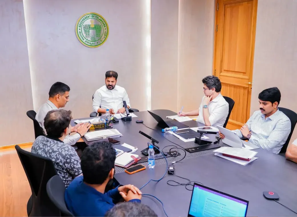 Revanth Reddy Reviews Hyderabad Road Infrastructure Plans