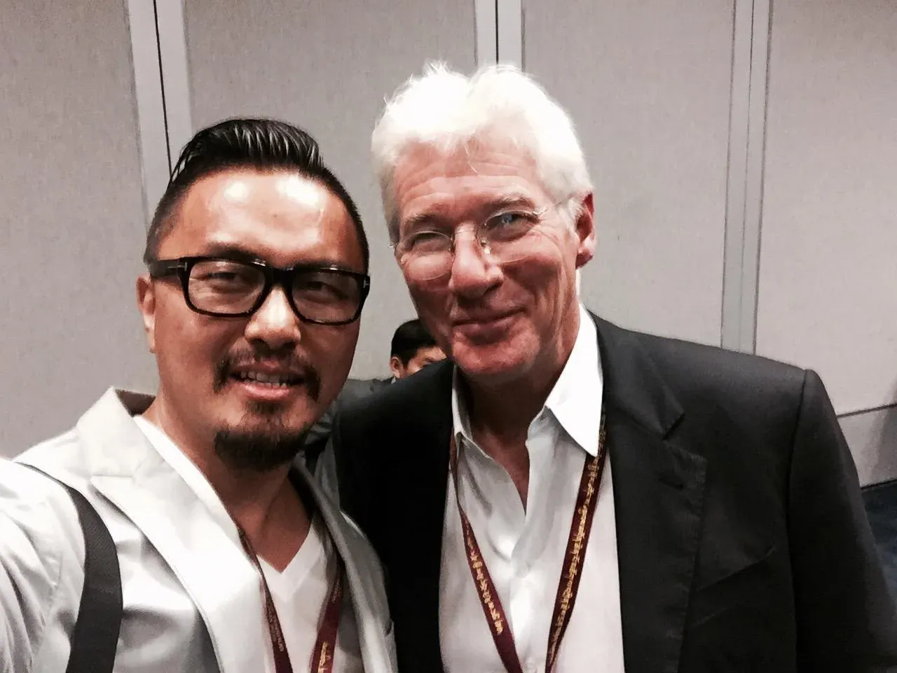 Richard Gere hails '4 Rivers 6 Ranges' director Shenpenn Khymsar at Dharamshala screening
