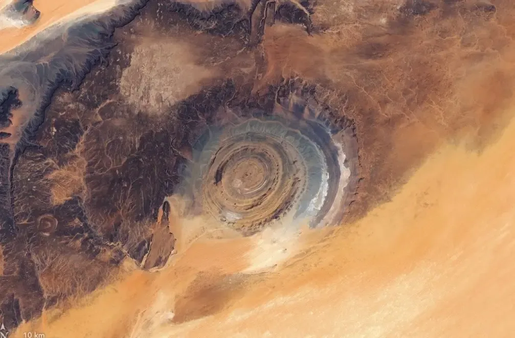 सहारा की आंख: रिचैट संरचना का रहस्य, नासा ने किया खुलासा