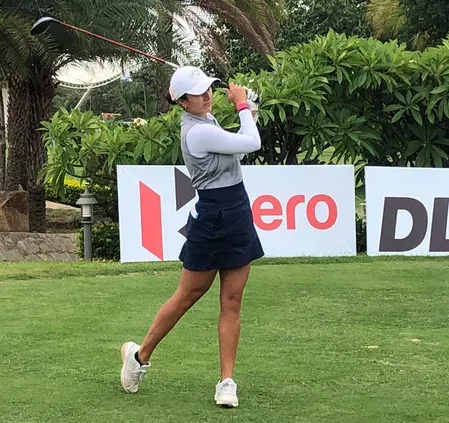 Ridhima Dilawari leads by 2 shots after Round 2 at WPGT Kolar