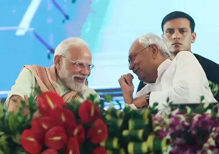 Riding on good governance, welfare schemes, a 'double-engine' govt chugs towards another victory in Bihar