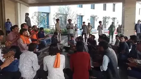 What Happened at Narsee Monjee College in Indore During Valentine's Day Event?