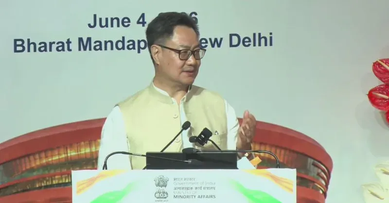 Rijiju Addresses Reforms Utsav Marking 12 Years of Minority Welfare