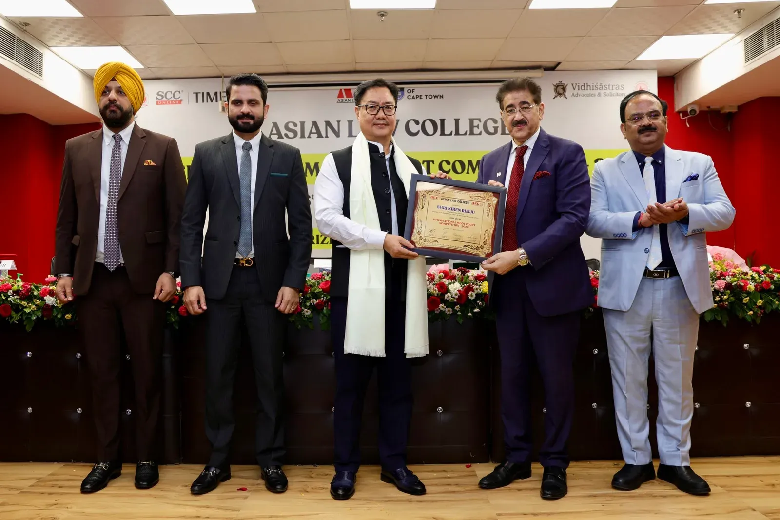 Rijiju attends Moot Court inauguration at Asian Law College, Noida