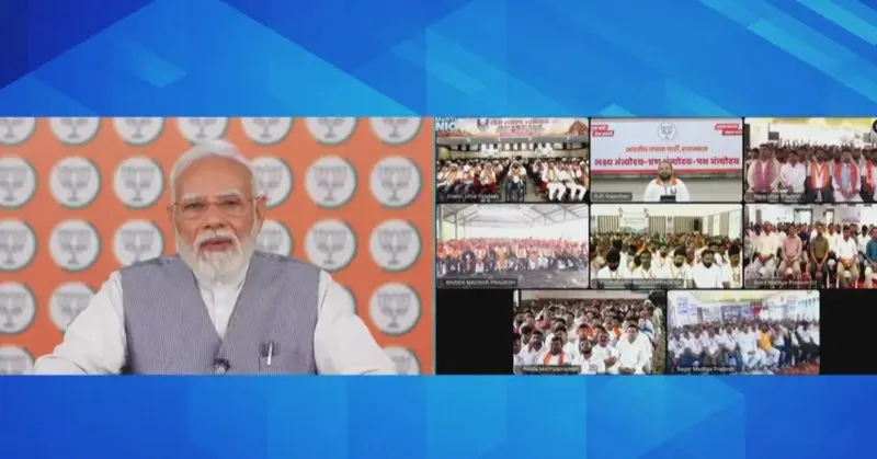 Rijiju flags PM Modi's live interaction with Varanasi Seva Yatris