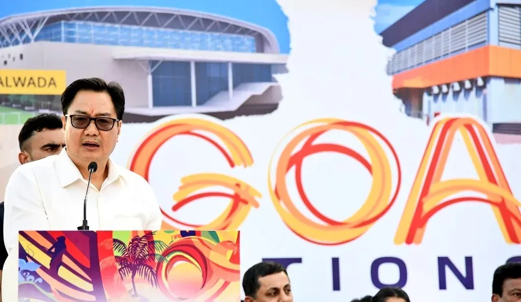 Rijiju Greets Goa on 39th Statehood Day