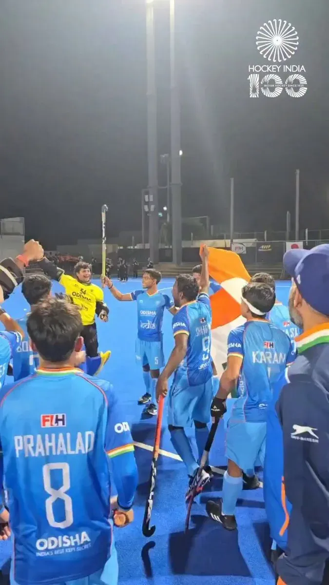 Rijiju Hails India U18 Hockey Team's Asia Cup 2026 Win