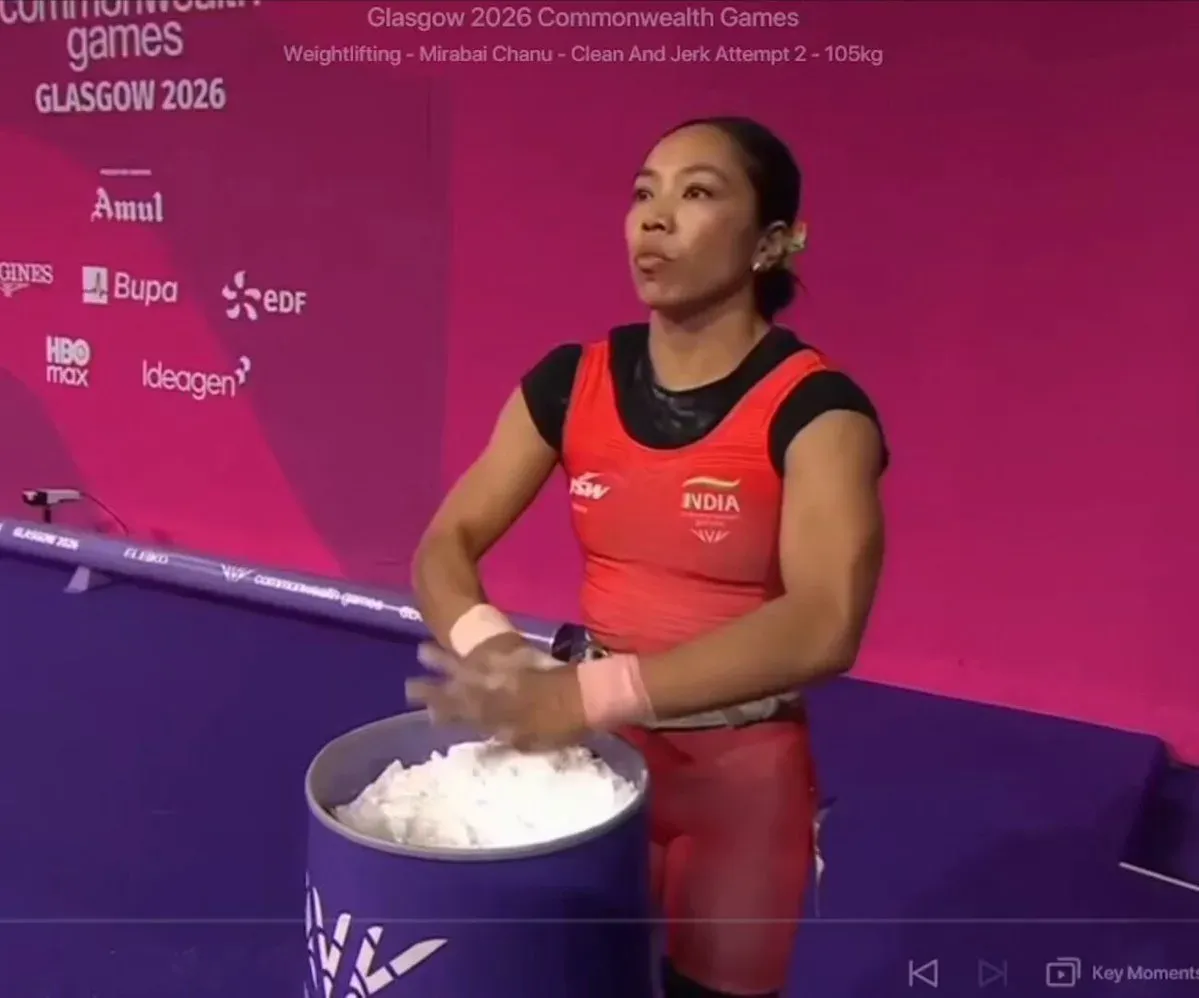 Rijiju Hails Mirabai Chanu's Gold at CWG 2026 Glasgow