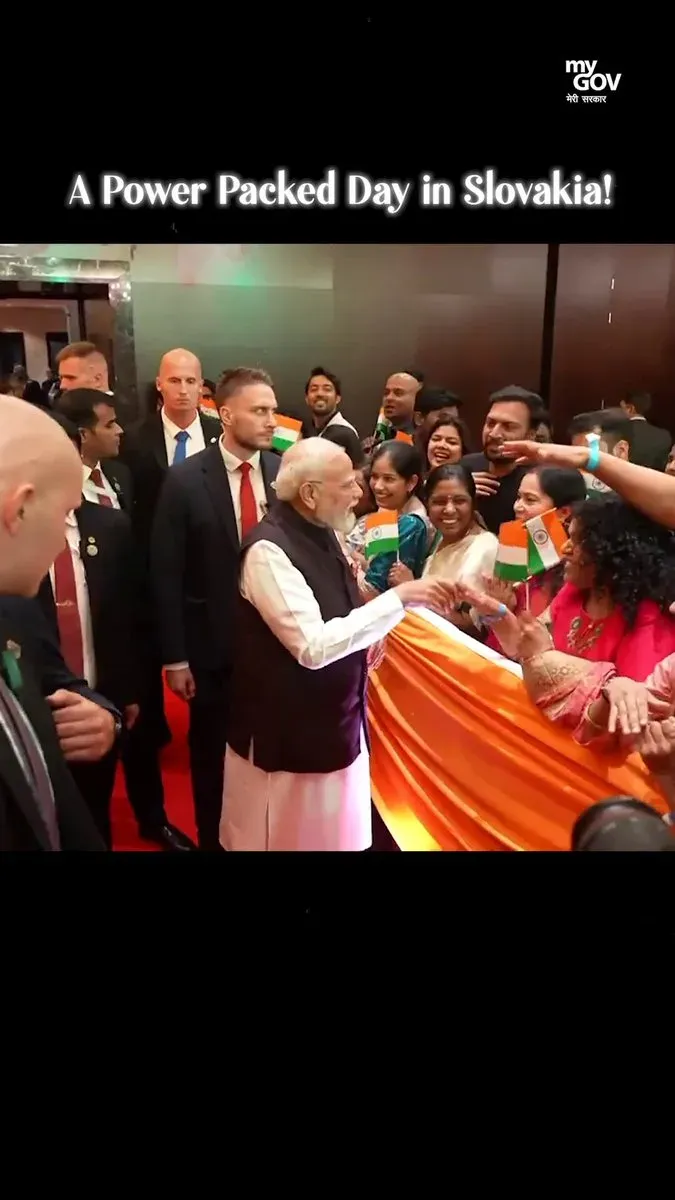 Rijiju Hails PM Modi's Historic First Visit to Slovakia