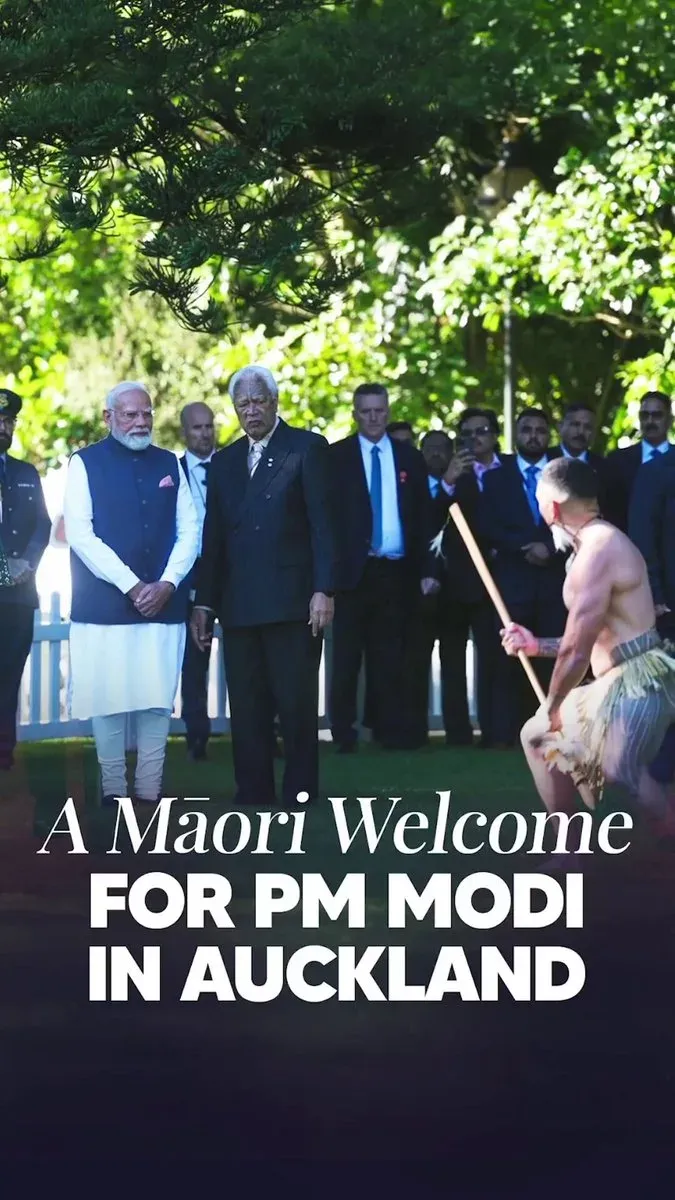 Rijiju Hails PM Modi's Māori Welcome in New Zealand
