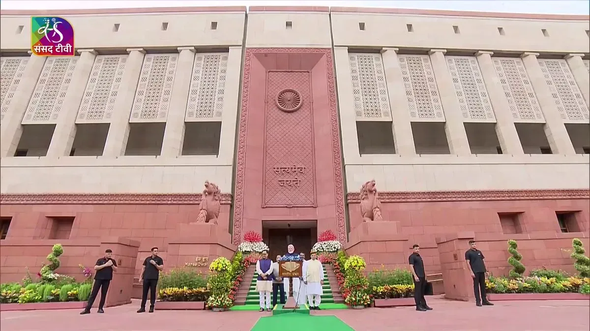 Rijiju Hails Private Space Feat in Parliament Session