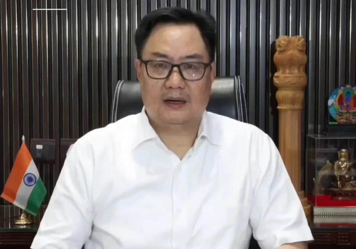 Rijiju Highlights New Parliament Built During COVID-19