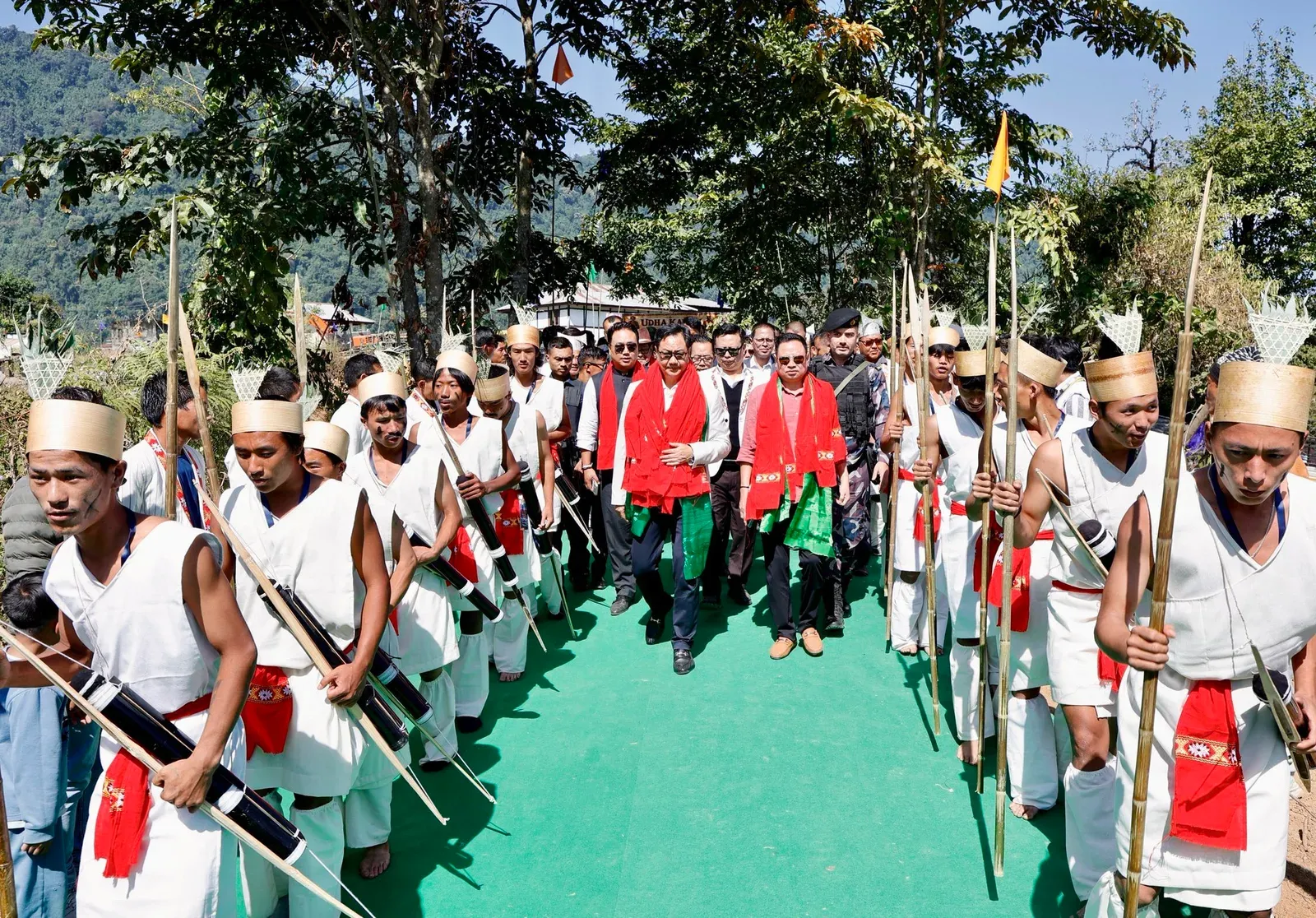 Rijiju Inaugurates Tagi Raja War Memorial in West Kameng