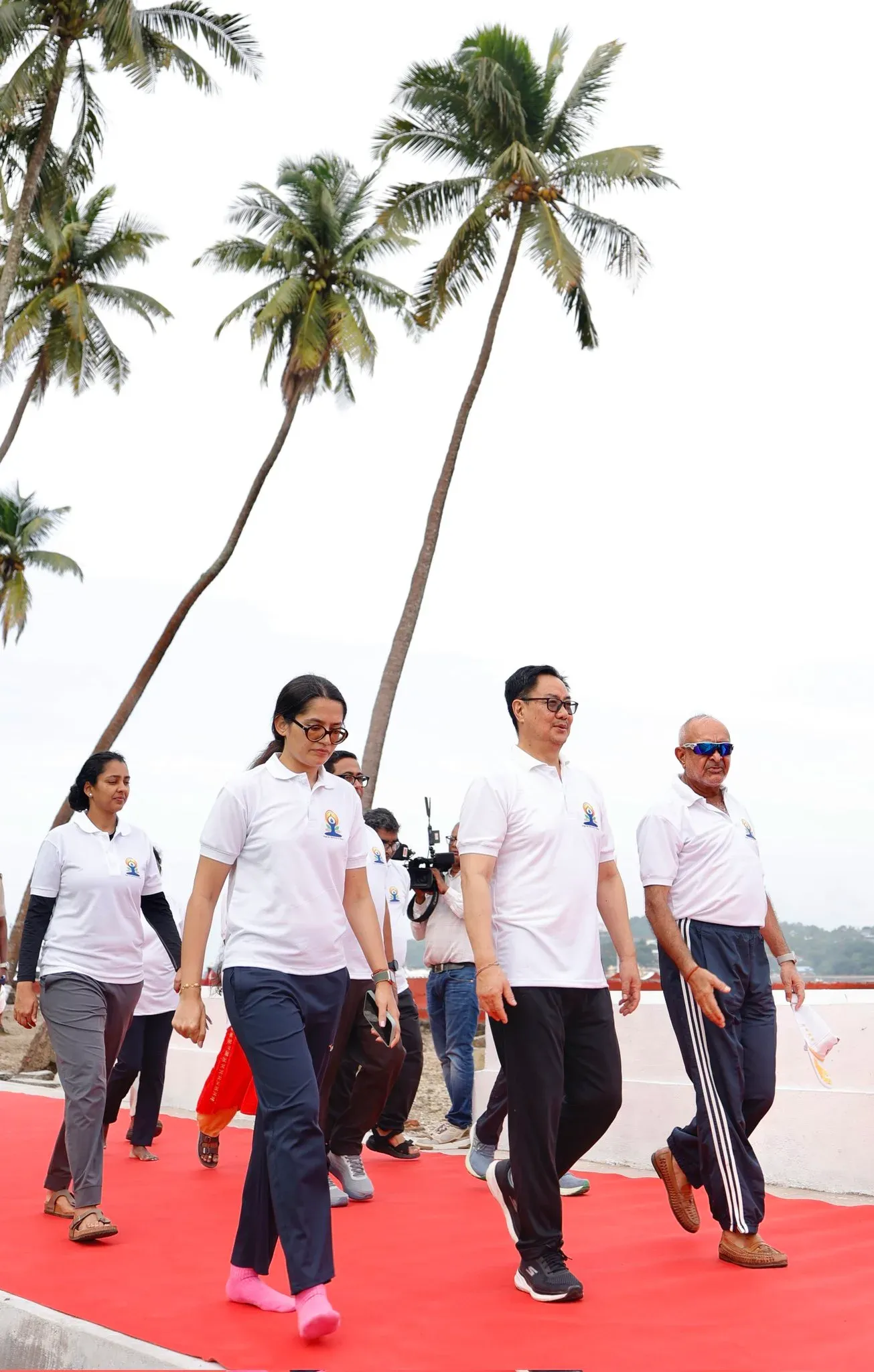 Rijiju Joins Yoga Day 2026 at Netaji Subhash Chandra Bose Island