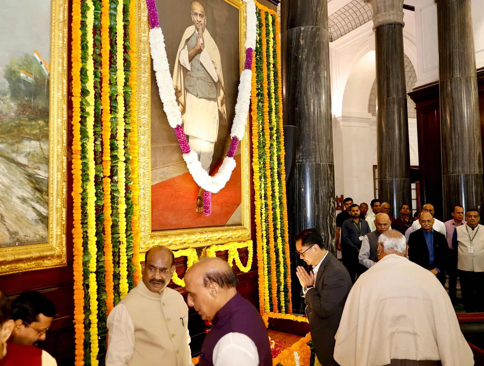 Rijiju leads Rashtriya Ekta Diwas tribute to Sardar Patel