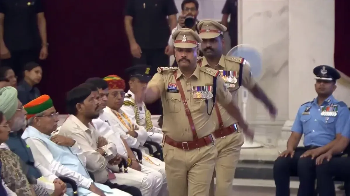 Rijiju Salutes Shaurya Chakra Recipients Honoured by President Murmu