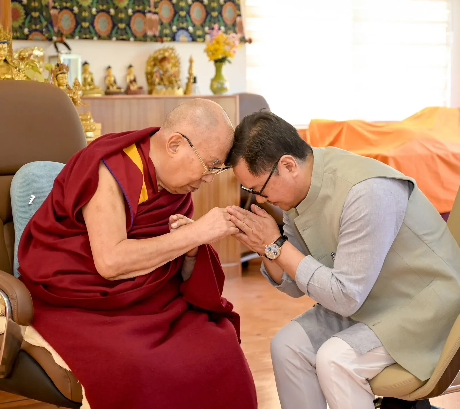 Rijiju Shares Blessings Message on X