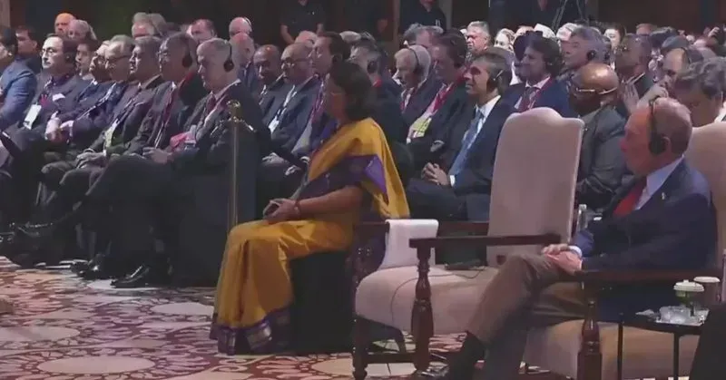 Rijiju shares PM Modi at Bloomberg New Economy Forum