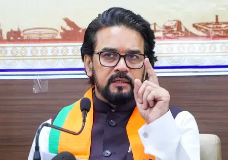 क्या राजद-कांग्रेस की सरकार आने पर रंगदारी और कट्टा ही देखने को मिलेगा? : अनुराग ठाकुर