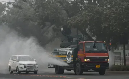 How Will Road Construction and Mist Sprays Combat Pollution in Delhi?