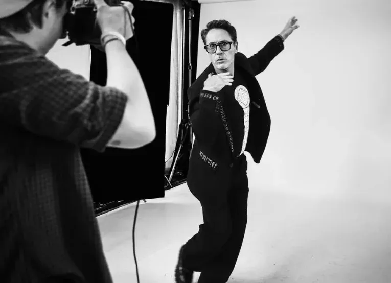 Robert Downey Jr. goes 'Thunderstruck' after 3 cold brews in 3-minute shoot